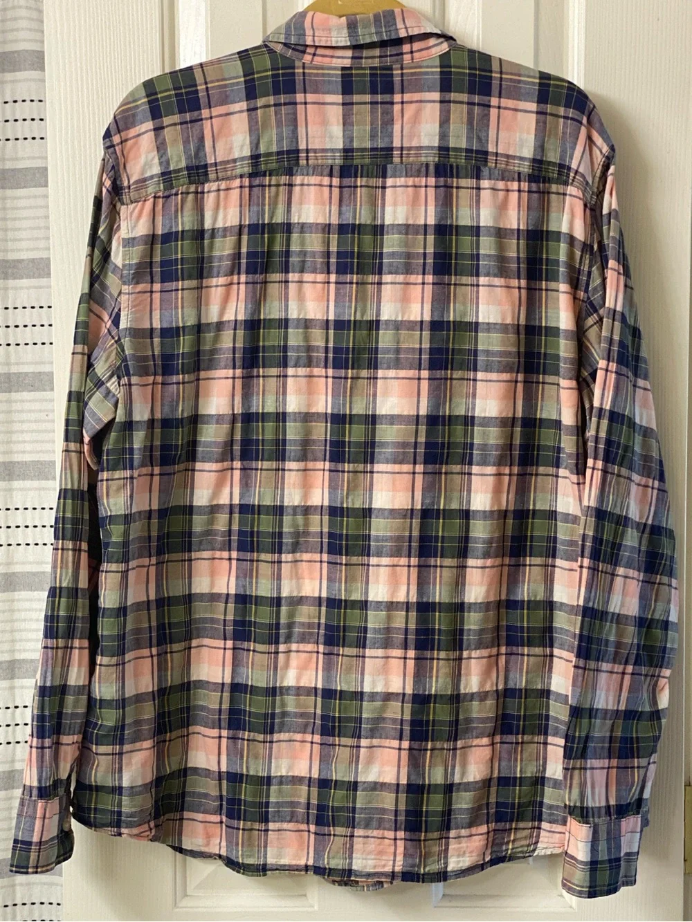 Banana Republic casual plaid